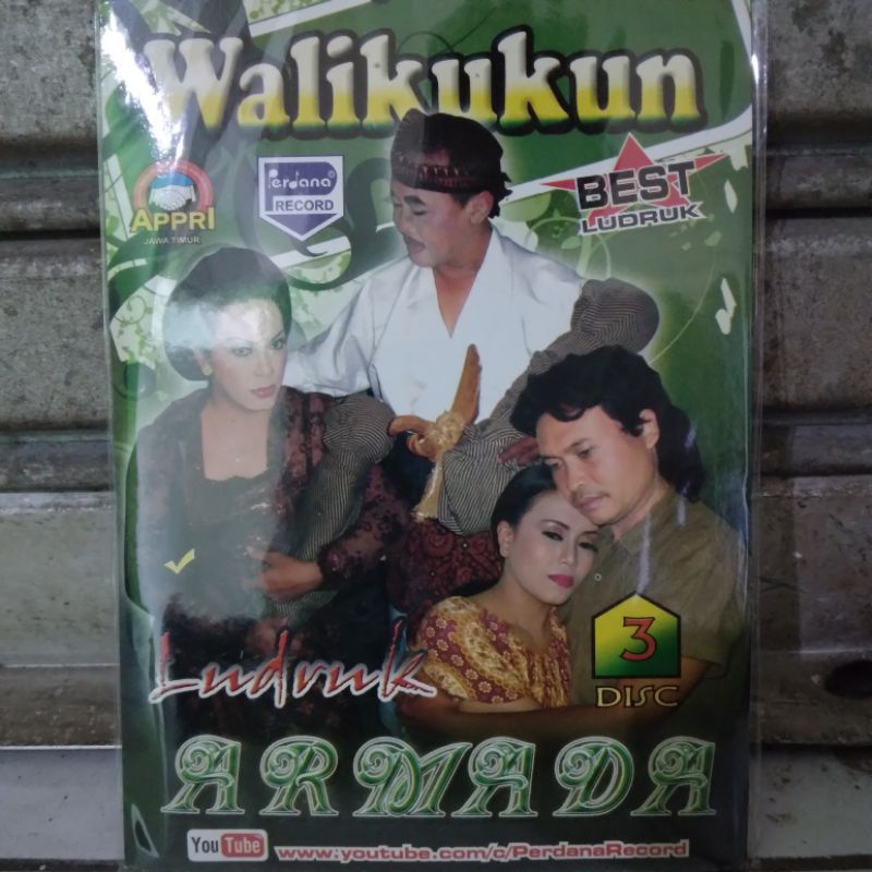 Kaset VCD koleksi ludruk 3 disc