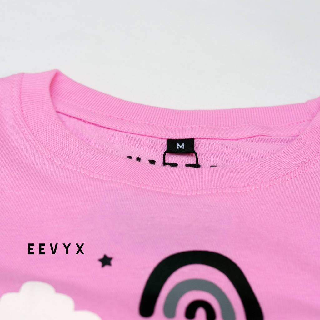 Kizzu Baju Kaos Distro Anak Laki Laki Umur 1-12 Tahun Bahan Cotton - Unicorn Pink - Eevyx Store