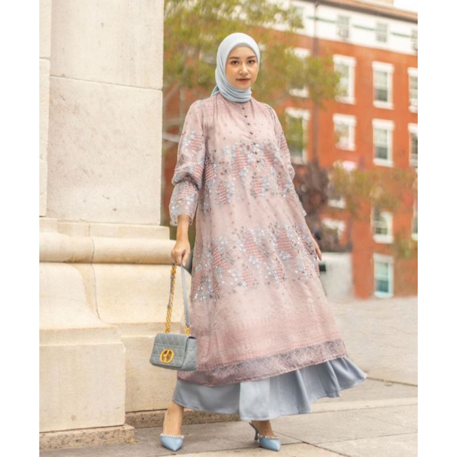 charlotte tunic blush heaven lights