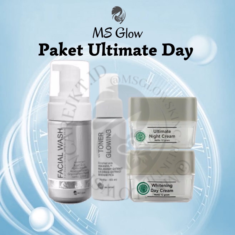 MS GLOW PAKET ULTIMATE | MS GLOW SKINCARE FLEK ULTIMATE