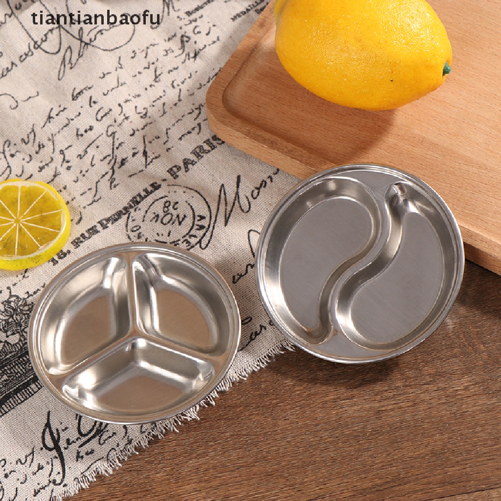 [tiantianbaofu] 1pc Seasoning Dishes Stainless Steel Sauce Dishes Food Dipping Bowls Boutique