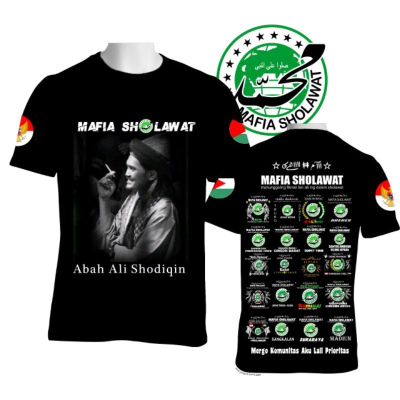 KAOS MAFIS PENDEK - BAJU MAFIA SHOLAWAT