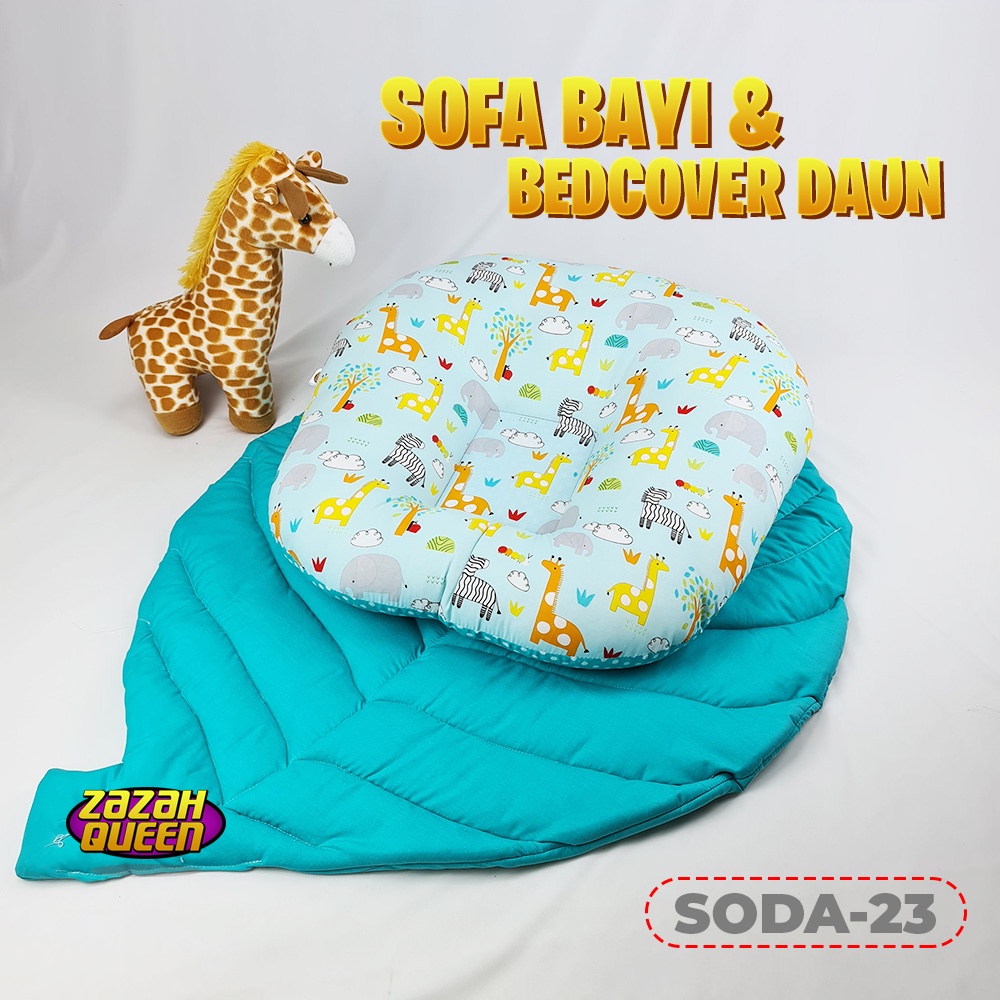 Bedcover Bayi Model daun / Bed cover bayi