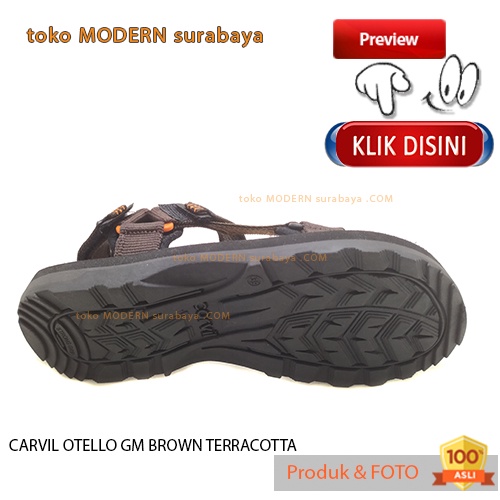 CARVIL OTELLO sandal pria casual sandal gunung slide