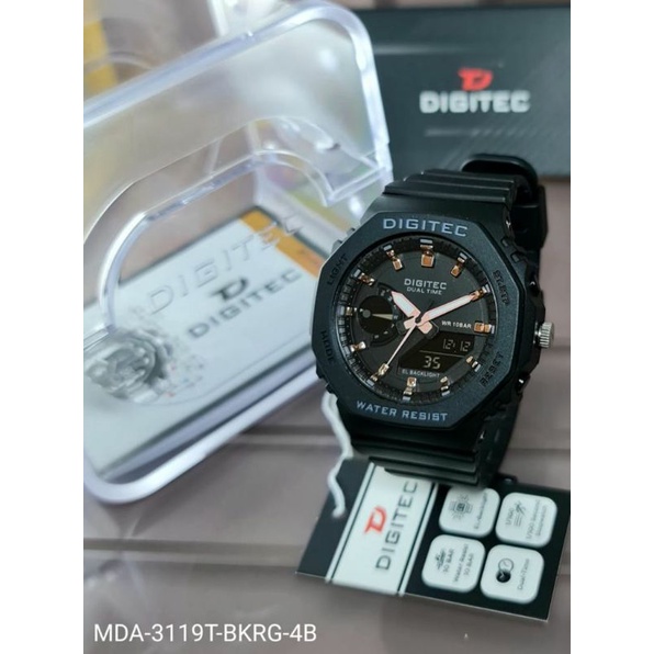 Jam tangan Digitec MDA-3119T jam tangan sporty untuk pria