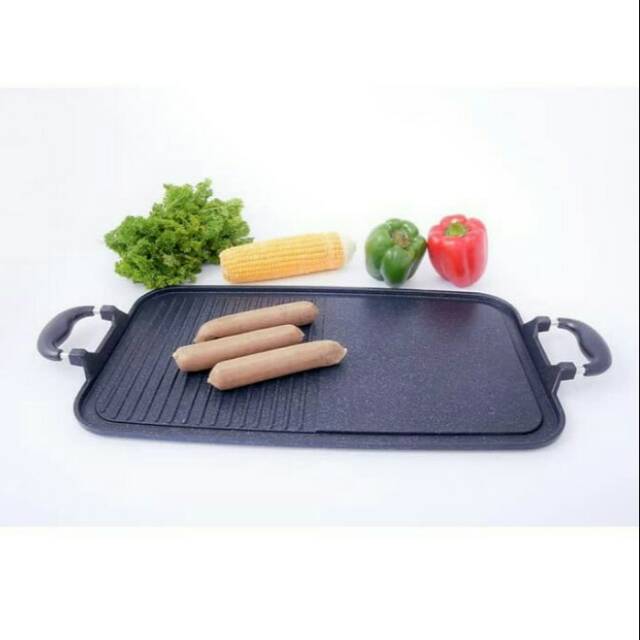 MULTI GRILL PAN/PANGGANGAN MULTIFUNGSI ANTI LENGKET/GRIL PAN/PANGGANGAN SOSIS