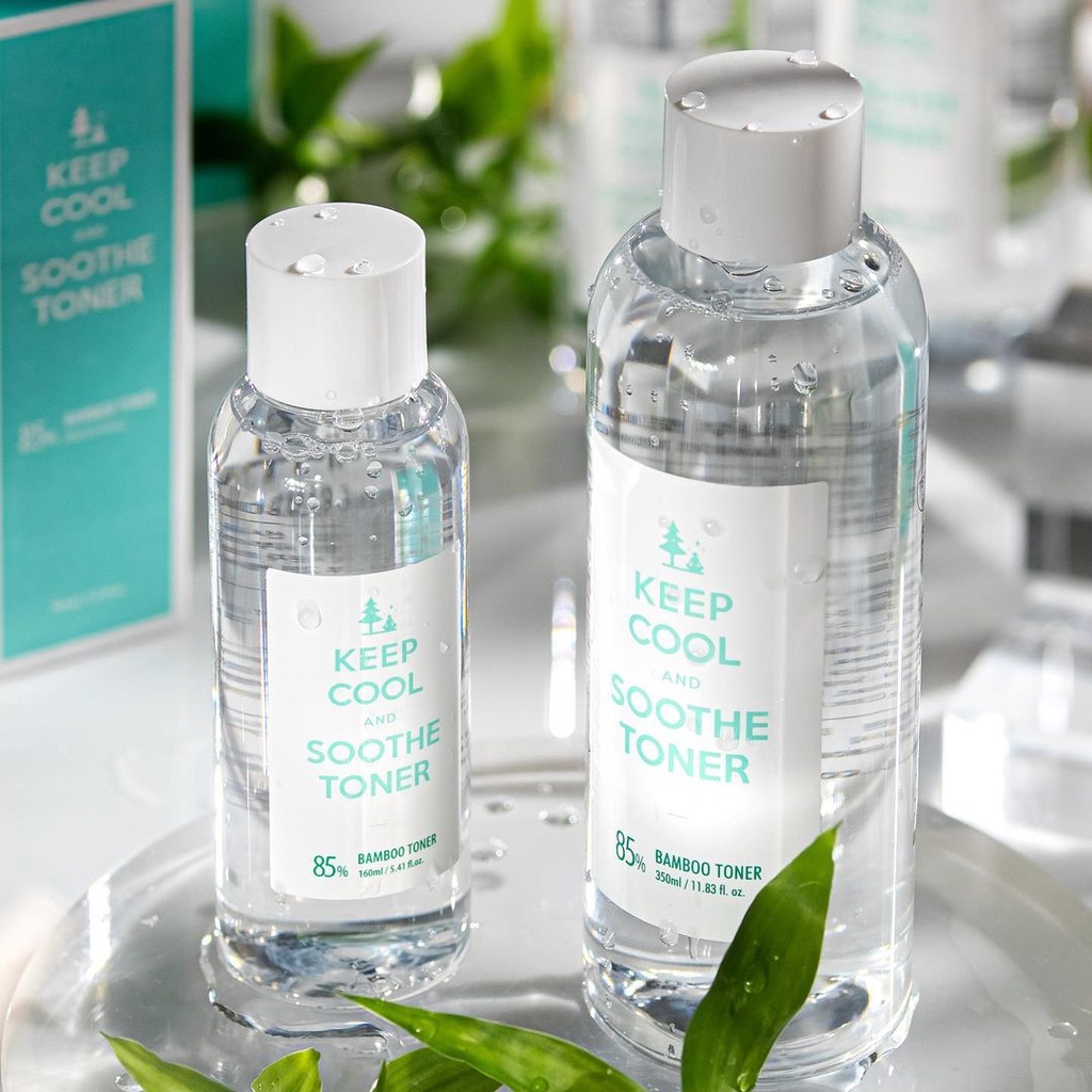 [BPOM] KEEP COOL Soothe Bamboo Toner 160ml / 350ml