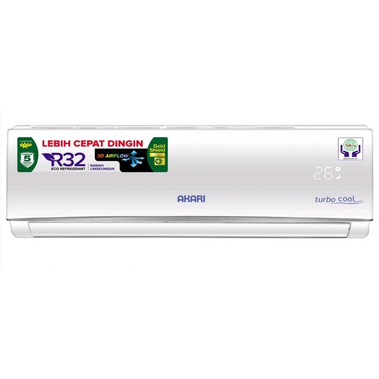 AC AKARI A-05E3LW 1/2PK + PASANG 0,5PK 05E3