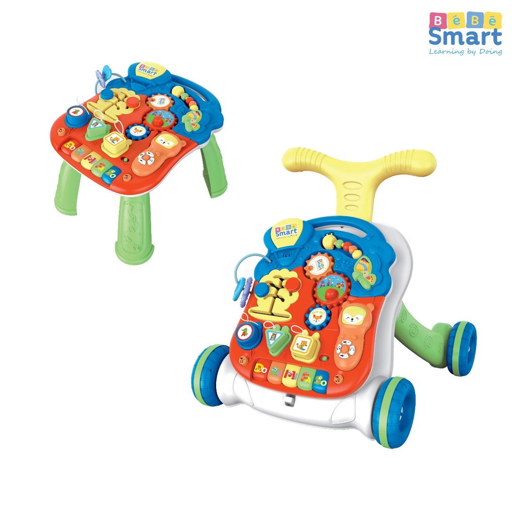 Bebe Smart Funtastic Walker Plus Learning Table