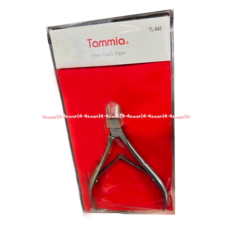 Tammia Cuticle Nipper 10mm Gunting Kutikel Gunting Kuku Untuk Kulit Ari Bahan Stainless Steel Tamia TL-945