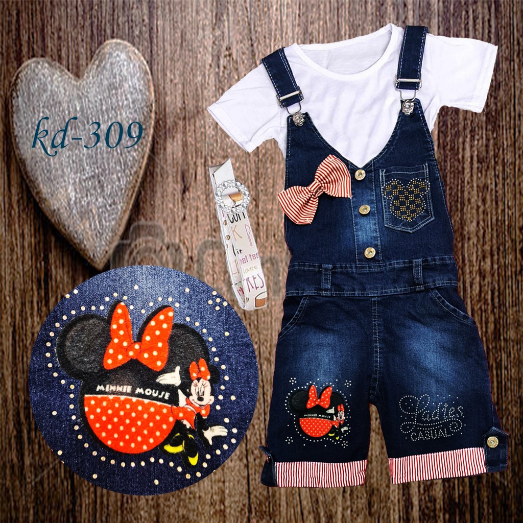 FORTUNE FASHION OVERALL CELANA KODOK ANAK  JOANNA 309