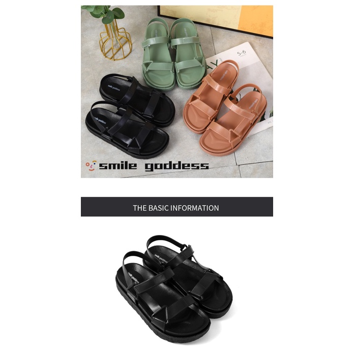 ASIN829- Sandal Wanita Import S32 Motif Tali Simple Dan Elegant