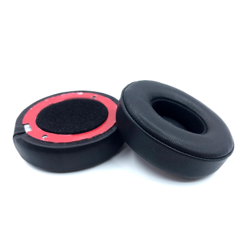 Bt Premium Earpads Pengganti Beats Solo2.0 Solo3.0 Headphone Bluetooth-Kompatibel Bantalan Telinga Bernapas