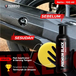 Premium Black - Penghitam Body Mobil / Motor Permanen By : Tuxedo Autocare