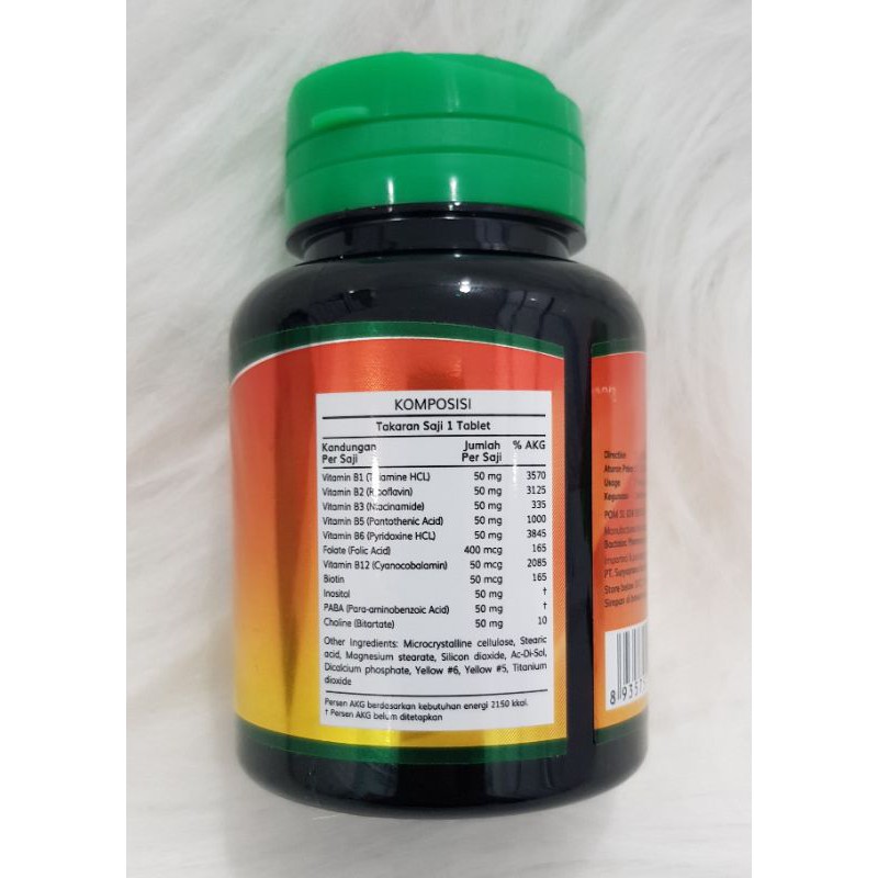 Nutrimax b complex isi 30