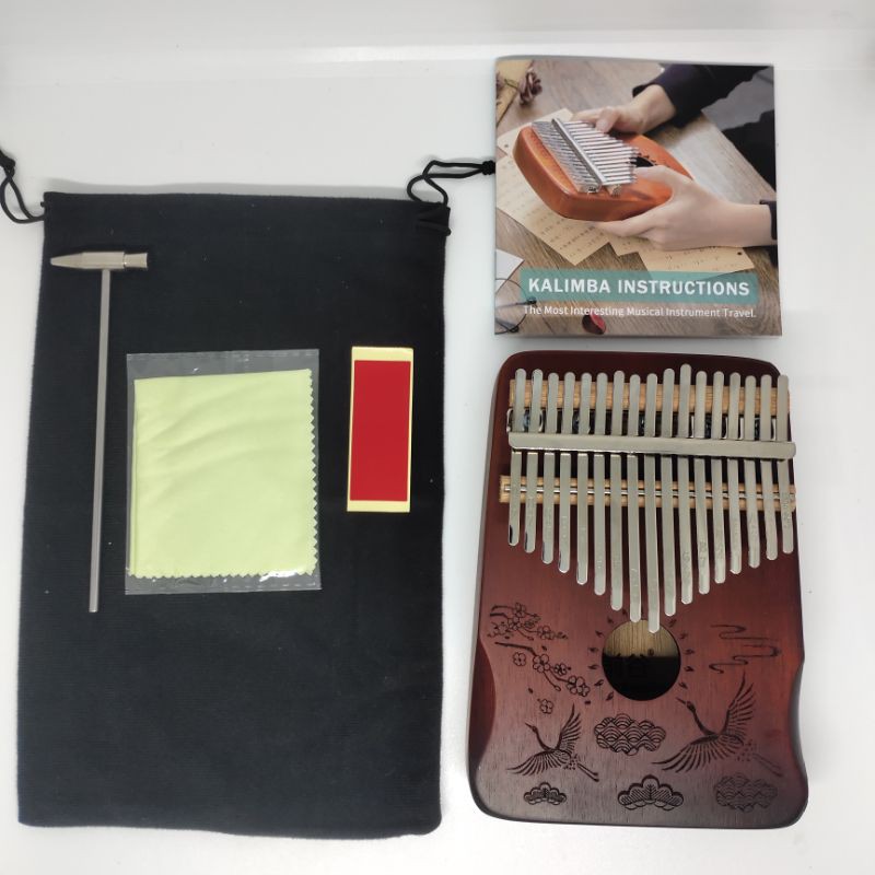 Kalimba Alat Musik Original Premium Wood 17 Kunci