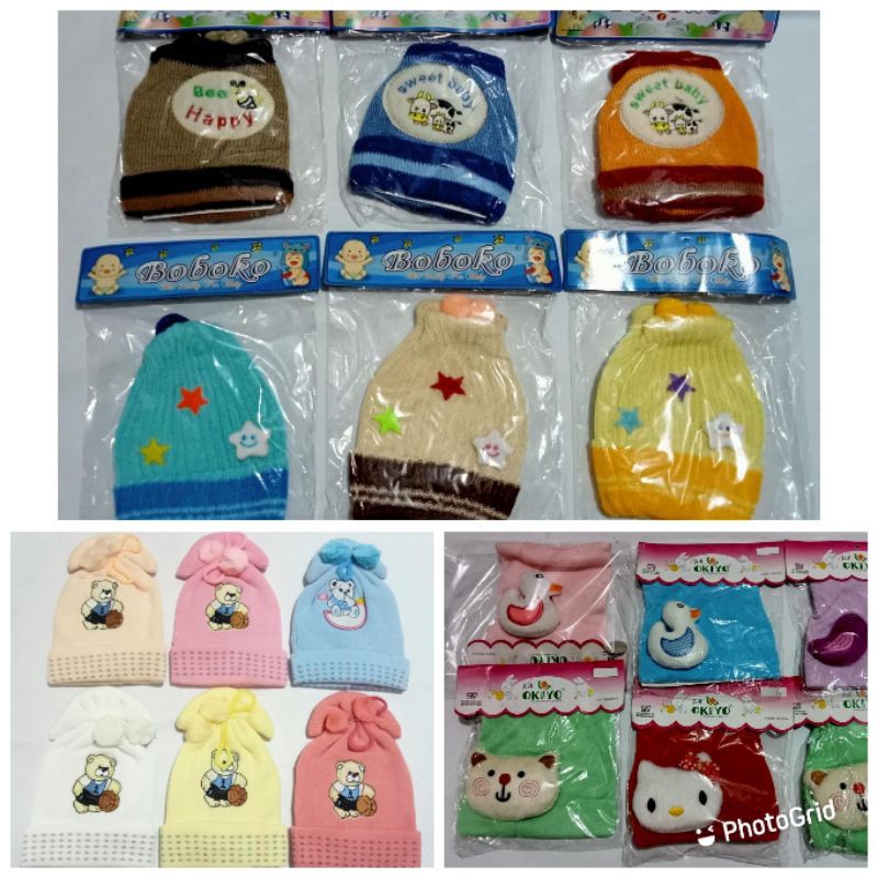 topi bayi all varian