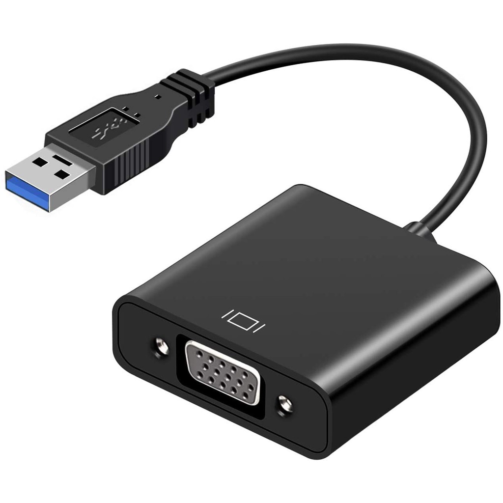 U3V | CONVERTER USB 3.0 MALE TO VGA FEMALE CENTRO