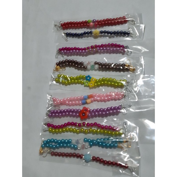 6 PCS STRAP/ TALI GANTUNGAN MASKER MOTIF (WARNA RANDOM)