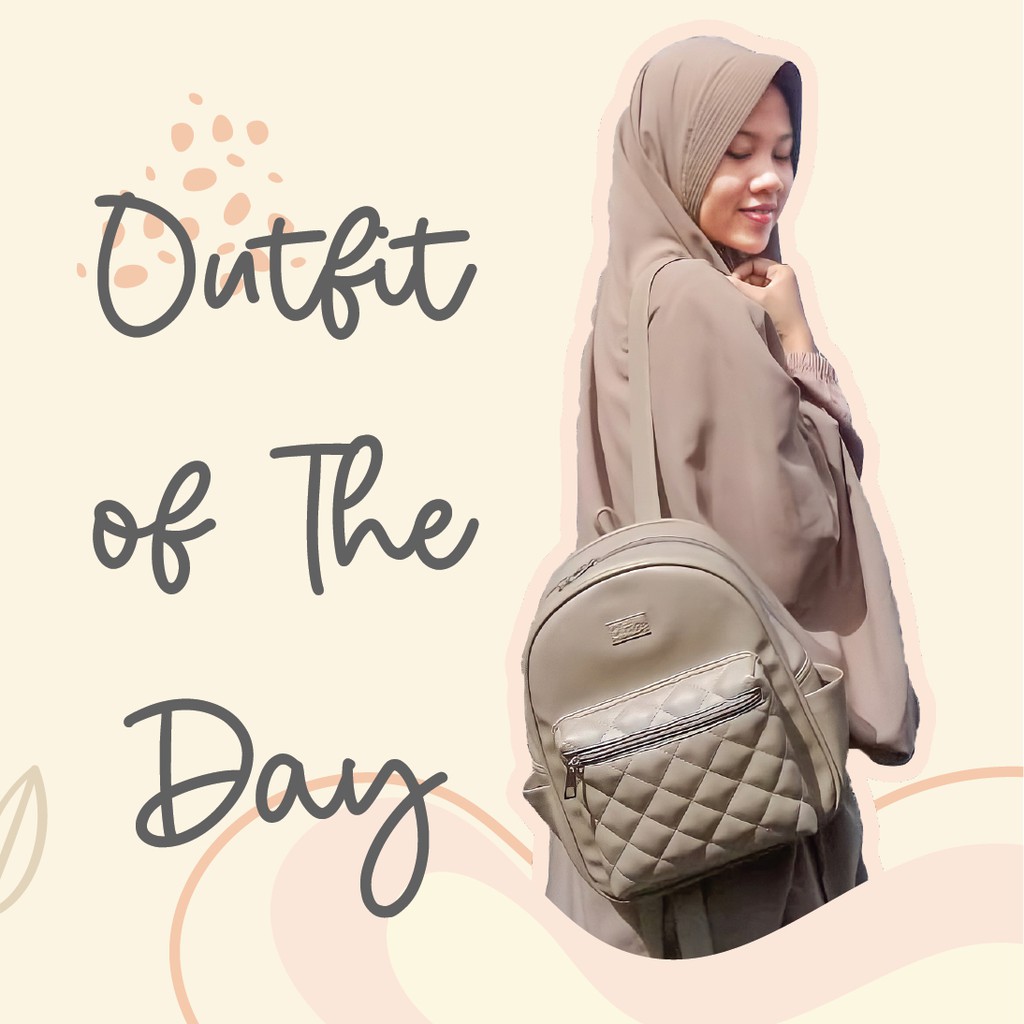 Tas Cantik Safira Ransel Kulit Sintetis by Chessy