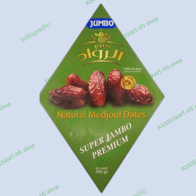 

KURMA MEDJOOL JAMBO PALESTINA SUPER PREMIUM 500GR DGD6541651