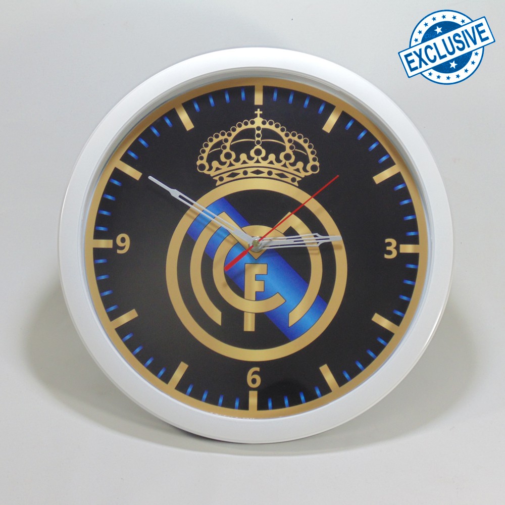 (ISTIMEWA BOSSQUE) JAM DINDING CUSTOM REAL MADRID 2