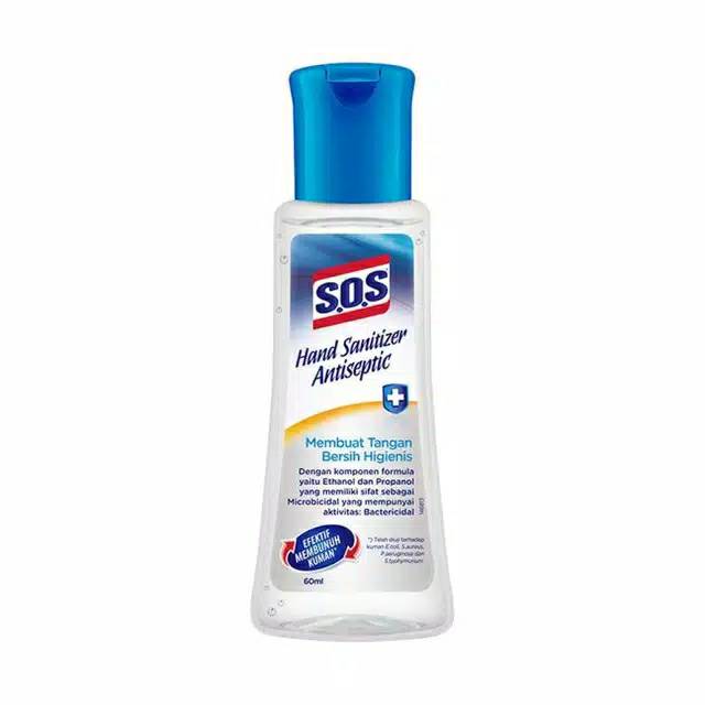 Hand sanitizer SOS 60ml - antiseptic