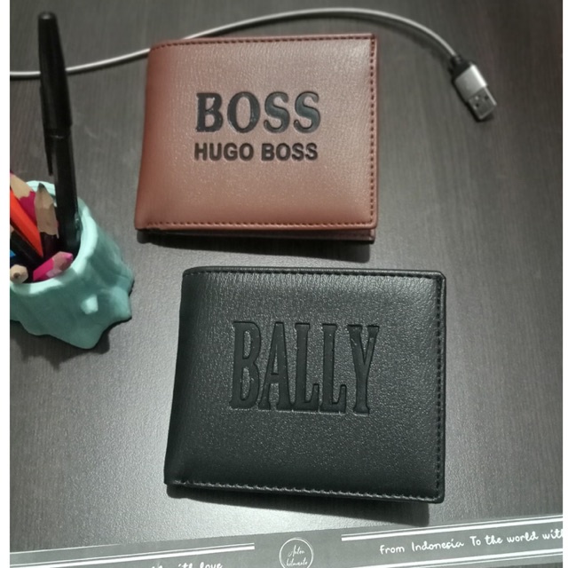 Dompet lipat pria kulit sintetis lokal colombo tebal dan lentur #dompet #dompetpria #dompetpria