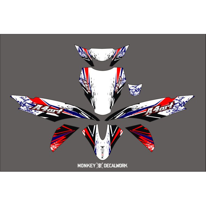 dekal sticker decal mio j grafis desain bebas