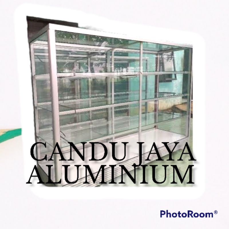 ETALASE KACA 1,5 Meter  ETALASE WARUNG 1,5M