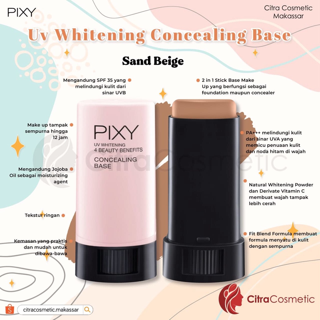 Pixy Uv Whitening Concealing Base 9 Gr