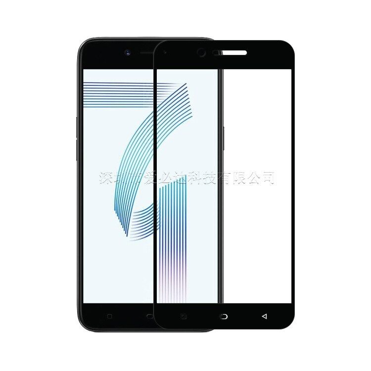 PROMO Tempered Glass Oppo A31, A71, A91 NEW TG Layar FULL COVER Black Premium Glass Anti Gores Kaca