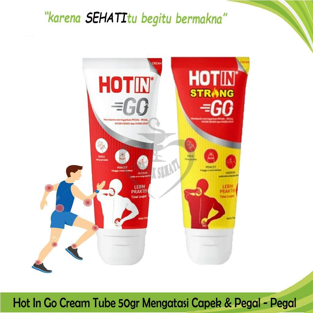 Hot in Cream Go Tube Krim Nyeri Otot Sendi Keseleo