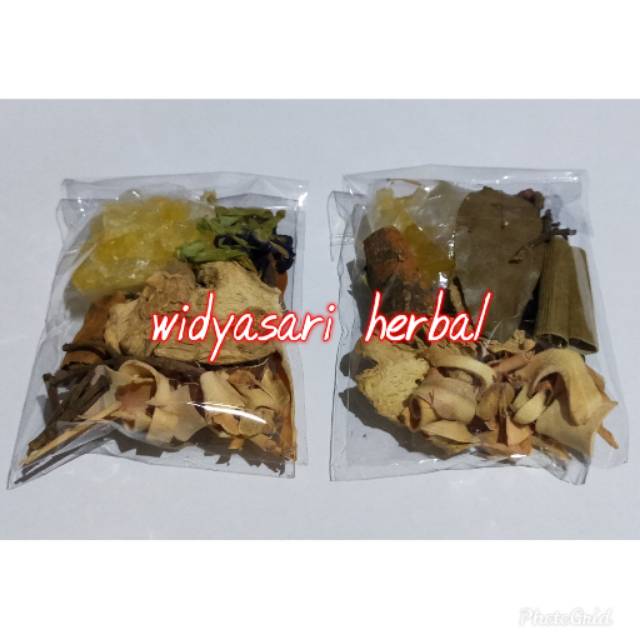 

Wedang Uwuh Bunga Telang