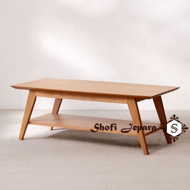 Meja Tamu Coffee Table Kayu Jati