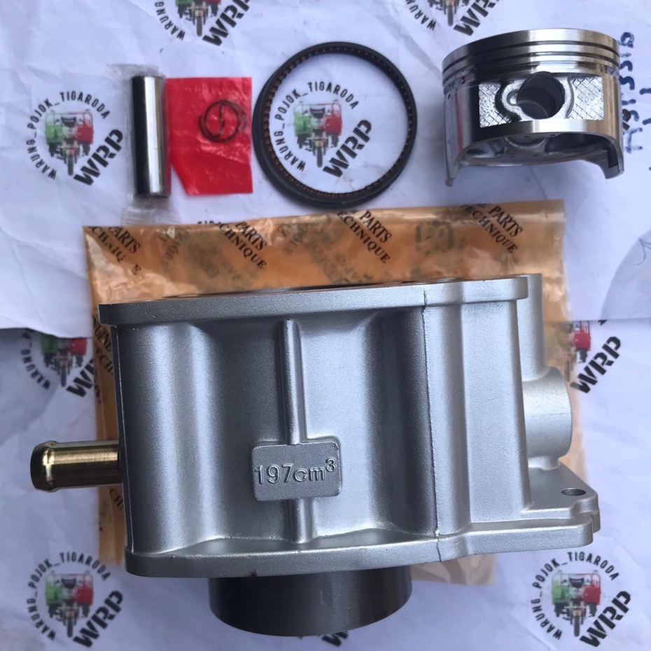 Jual Silinder Blok Viar 200 Cc Set Piston 200 Cc Buring Blok Mesin Viar ...