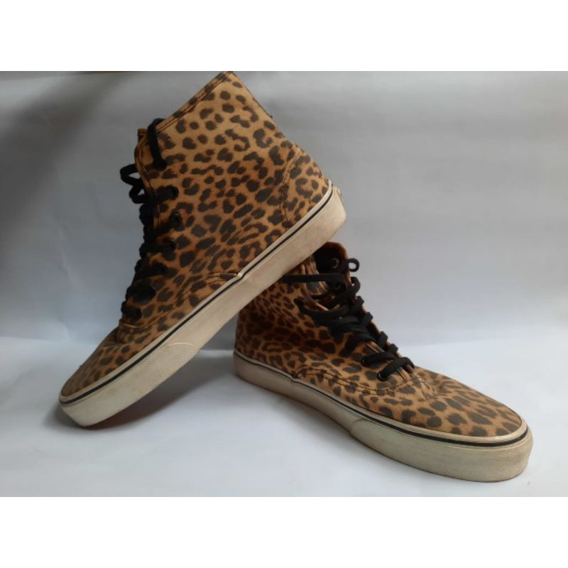 Vans Authentic High LEOPARD size 10 fit 42-43 Original Second