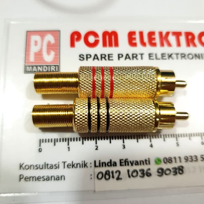 Jack jek jak jeck rca besi gold emas sound salone salon