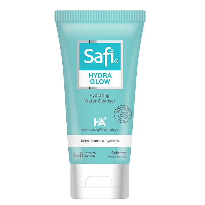 SAFI HYDRA GLOW HYDRATIING WATER CLEANSER HA3 125G