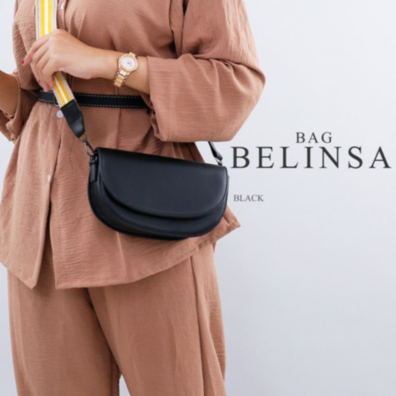 TAS WANITA - TOP HANDLE CHAIN BELINDA PREMIUM - SLINGBAG