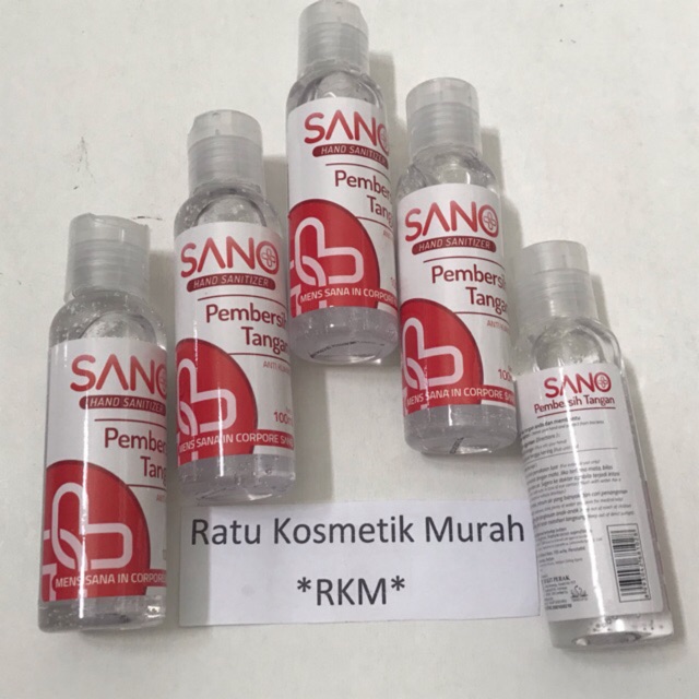 Sano Hand Sanitizer 100ml Gel Antiseptic