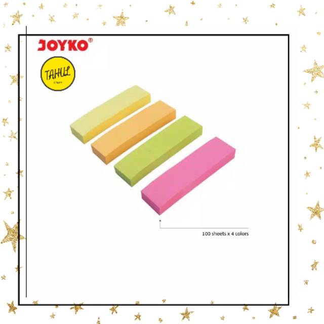 

Memo Stick / Sticky Note / Kertas Memo / Memo Tempel Joyko MMS-2 / Notes