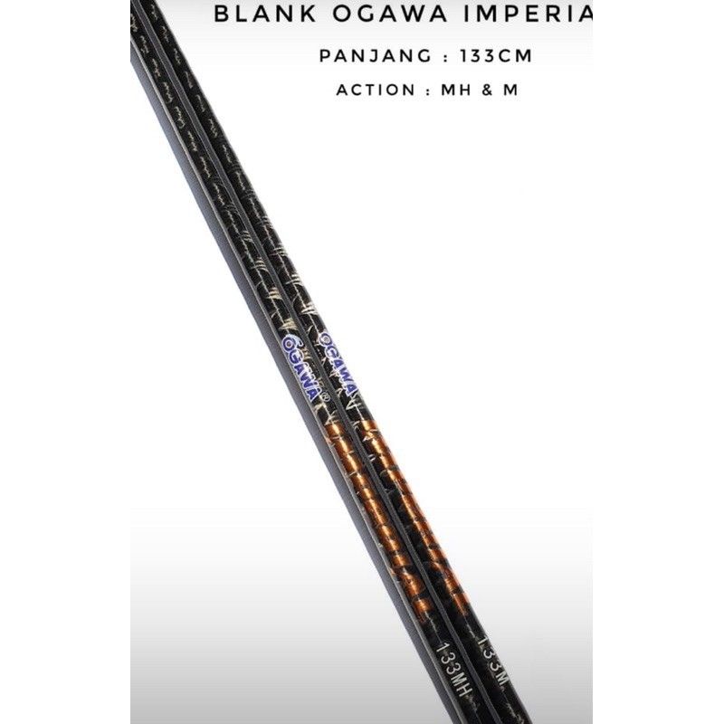 BLANK KUAT CARBON HOLLOW OGAWA IMPERIAL 133 M MH H
