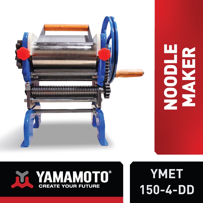 YAMAMOTO Noodle Maker  / Mesin Pembuat Mie Manual 2mm & 4mm YMET 150-4-DD