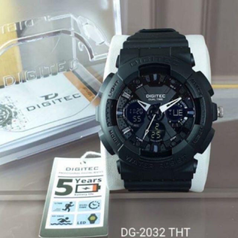 Jam Tangan Pria Digitec Watch DG2032 T / DG 2032 T / DG-2032 T Original