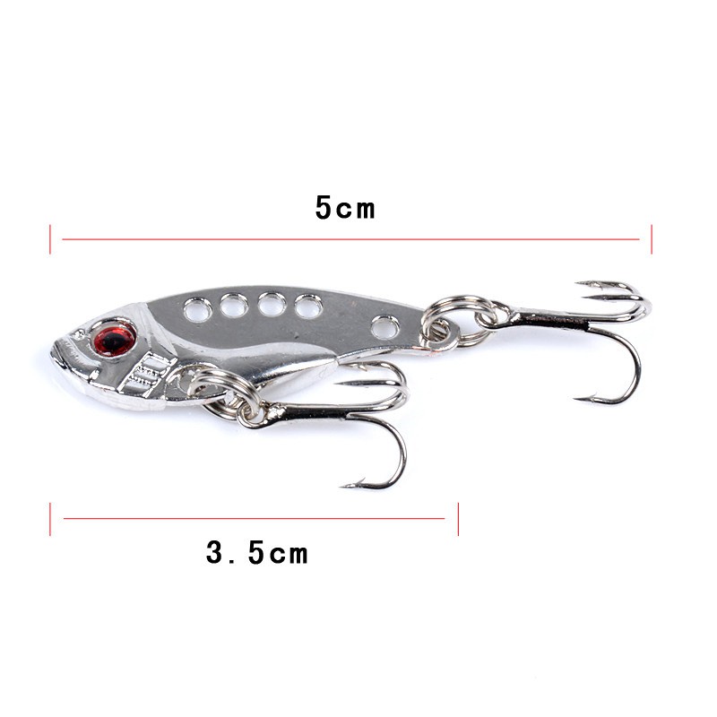 1Pcs Hot Metal VIB Fishing Lure 3.5cm 3.8g Umpan Pancing Swimbait Sinking Bait Bass Memancing