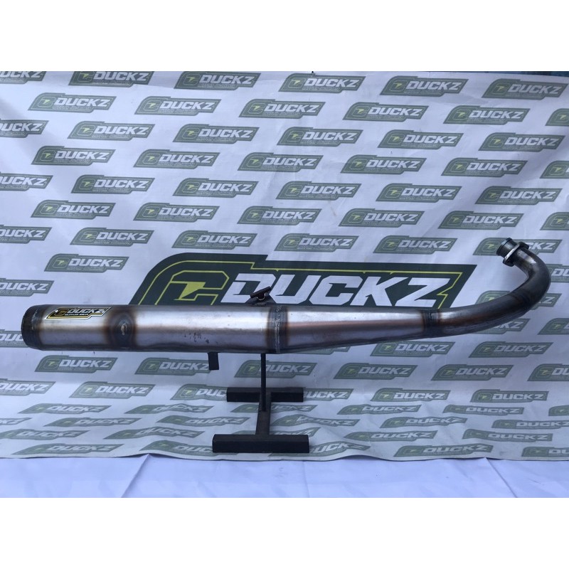 Knalpot Cduckz Rx King Standar Racing Plat