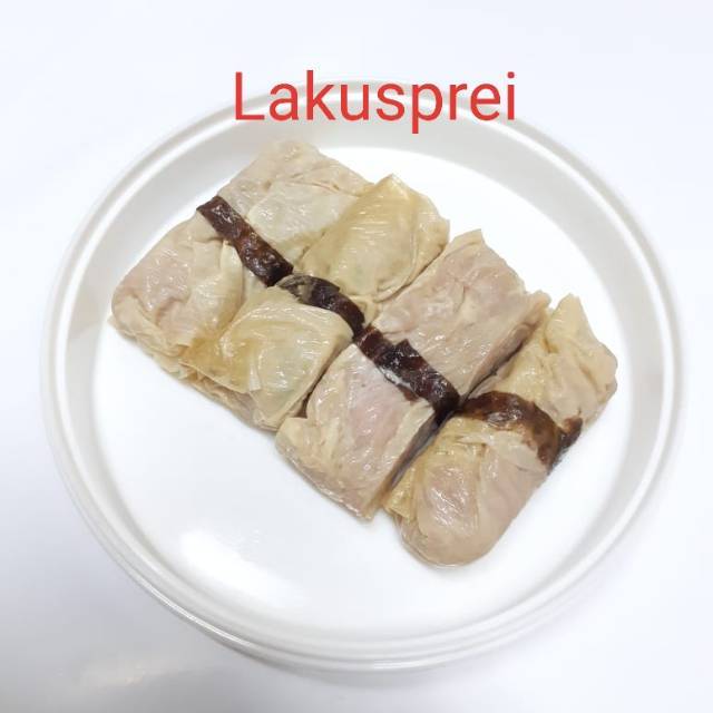 

LUMPIA UDANG AYAM KULIT TAHU NORI DIMSUM YUMCHA FROZEN FOOD GORENG AYCE isi 24 HALAL ENAK MURAH