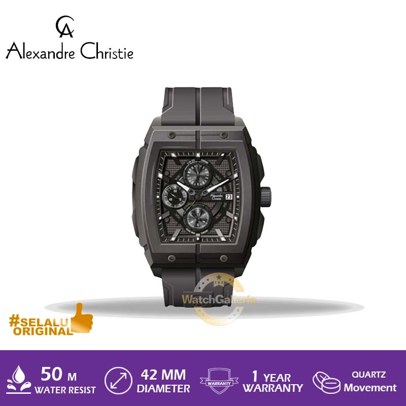 Jam Tangan Alexandre Christie AC 6598 MC RIPBA Original Murah