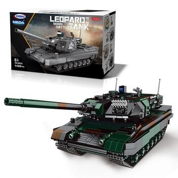Lego Block Mobil Tank Leopard Battle Besar